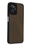 Realme C35 Kılıf Montreal Silikon Kapak - Siyah