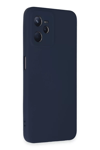 Realme C35 Kılıf Nano içi Kadife Silikon - Lacivert