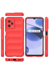 Realme C35 Kılıf Optimum Silikon - Kırmızı