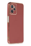 Realme C35 Kılıf Volet Silikon - Kırmızı