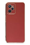 Realme C35 Kılıf Volet Silikon - Kırmızı