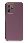 Realme C35 Kılıf Volet Silikon - Mor