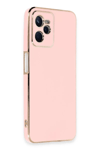 Realme C35 Kılıf Volet Silikon - Pembe