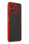 Realme C53 Kılıf Montreal Silikon Kapak - Kırmızı