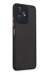 Realme C53 Kılıf Montreal Silikon Kapak - Siyah