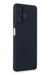 Realme C55 Kılıf Nano içi Kadife Silikon - Lacivert