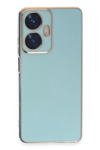 Realme C55 Kılıf Volet Silikon - Açık Yeşil