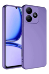 Realme C61 Kılıf First Silikon - Lila