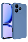 Realme C61 Kılıf First Silikon - Mavi