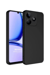Realme C61 Kılıf First Silikon - Siyah