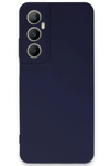 Realme C65 Kılıf First Silikon - Lacivert
