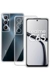 Realme C65 Kılıf Lüx Şeffaf Silikon