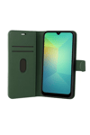 Realme C75 4G Trend S Plus Kapaklı Kılıf - Koyu Yeşil