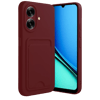 Realme Note 60 Kelvin Kartvizitli Silikon - Bordo