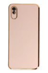 Redmi 9A Kılıf Volet Silikon - Pembe