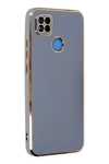 Redmi 9C Kılıf Volet Silikon - Mavi