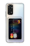Redmi Note 11 Kılıf Kart Şeffaf Silikon - Şeffaf