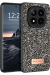 Redmi Note 14 Pro 4G Bright Simli Kapak - Gümüş
