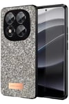 Redmi Note 14 Pro 5G Bright Simli Kapak - Gold