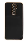 Redmi Note 8 Pro Kılıf Volet Silikon - Siyah
