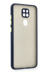 Redmi Note 9 Kılıf Montreal Silikon Kapak - Lacivert