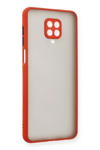 Redmi Note 9 Pro Kılıf Montreal Silikon Kapak - Kırmızı