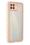 Reno 4 Lite Kılıf Montreal Silikon Kapak - Pembe