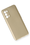 Reno 5 Kılıf First Silikon - Gold