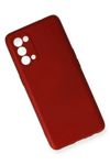 Reno 5 Pro Kılıf First Silikon - Bordo