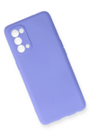 Reno 5 Pro Kılıf First Silikon - Lila