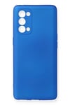 Reno 5 Pro Kılıf First Silikon - Mavi