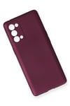 Reno 5 Pro Kılıf First Silikon - Mürdüm