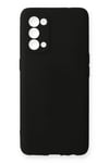 Reno 5 Pro Kılıf First Silikon - Siyah