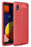 Samsung Galaxy A01 Core Kılıf Auto Focus Kapak - Kırmızı