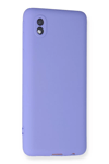 Samsung Galaxy A01 Core Kılıf First Silikon - Lila