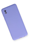 Samsung Galaxy A01 Core Kılıf First Silikon - Lila
