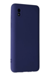 Samsung Galaxy A01 Core Kılıf Nano içi Kadife Silikon - Lacivert