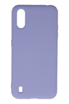 Samsung Galaxy A01 Kılıf Nano içi Kadife Silikon - Lila