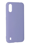 Samsung Galaxy A01 Kılıf Nano içi Kadife Silikon - Lila