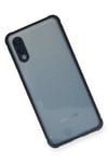 Samsung Galaxy A02 Kılıf Miami Şeffaf Silikon - Lacivert