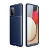 Samsung Galaxy A02S Kılıf Auto Focus Karbon Kapak - Lacivert