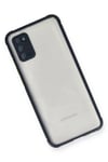Samsung Galaxy A02S Kılıf Miami Şeffaf Silikon - Lacivert