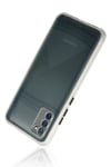 Samsung Galaxy A02S Kılıf Miami Şeffaf Silikon - Şeffaf