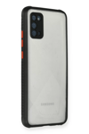 Samsung Galaxy A02S Kılıf Miami Şeffaf Silikon - Siyah