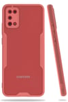 Samsung Galaxy A02S Kılıf Platin Silikon - Pembe