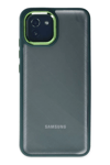 Samsung Galaxy A03 Kılıf Dora Kapak - Haki Yeşil