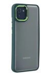 Samsung Galaxy A03 Kılıf Dora Kapak - Haki Yeşil