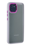 Samsung Galaxy A03 Kılıf Dora Kapak - Lila
