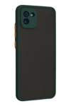 Samsung Galaxy A03 Kılıf Montreal Silikon Kapak - Yeşil
