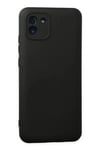 Samsung Galaxy A03 Kılıf Nano içi Kadife Silikon - Siyah